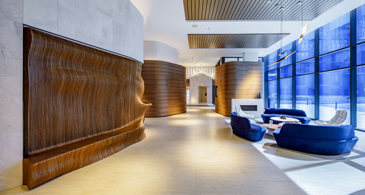 Lobby at Exo Apartments (2 of 2)
