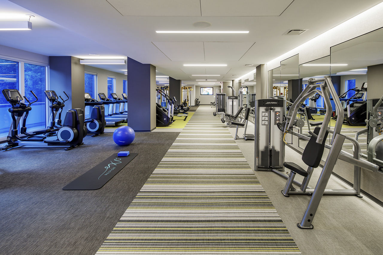 Gym at Exo Apartments