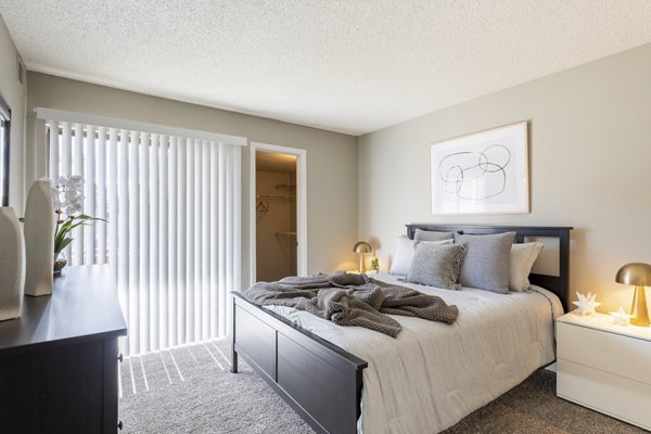 bedroom at Reflections on 92nd Apartments