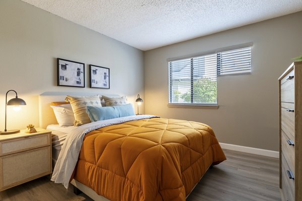bedroom at Reflections on 92nd Apartments