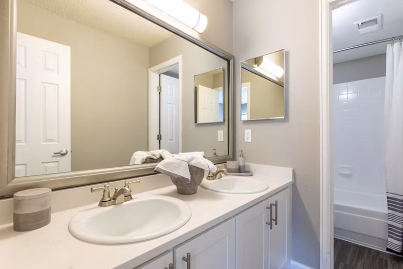 bedroom at Reflections on 92nd Apartments