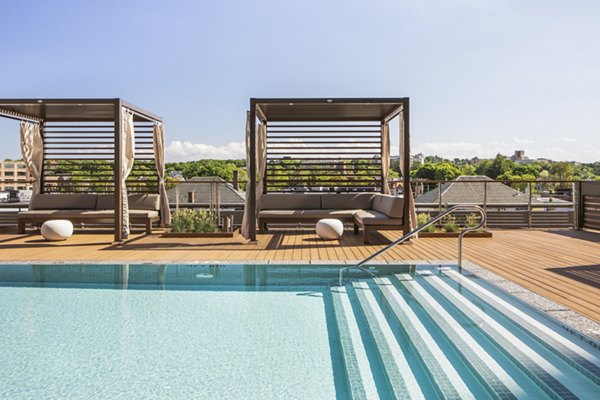 pool at Lantera at Boston Landing Apartments