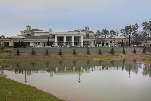 exterior at The Franklin at Crossroads Apartments