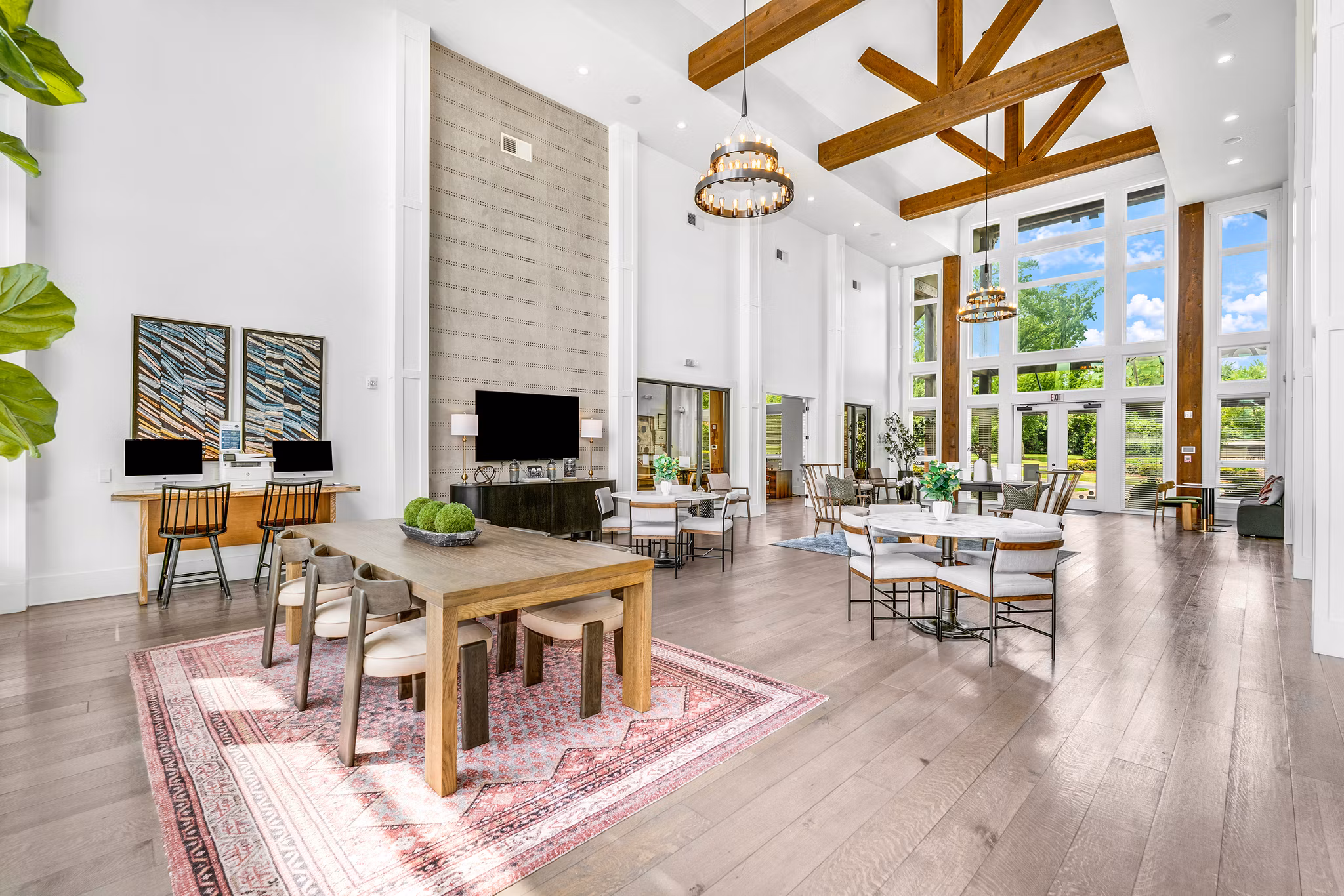 Clubhouse/Lobby at Grand Oaks at Crane Creek Apartments