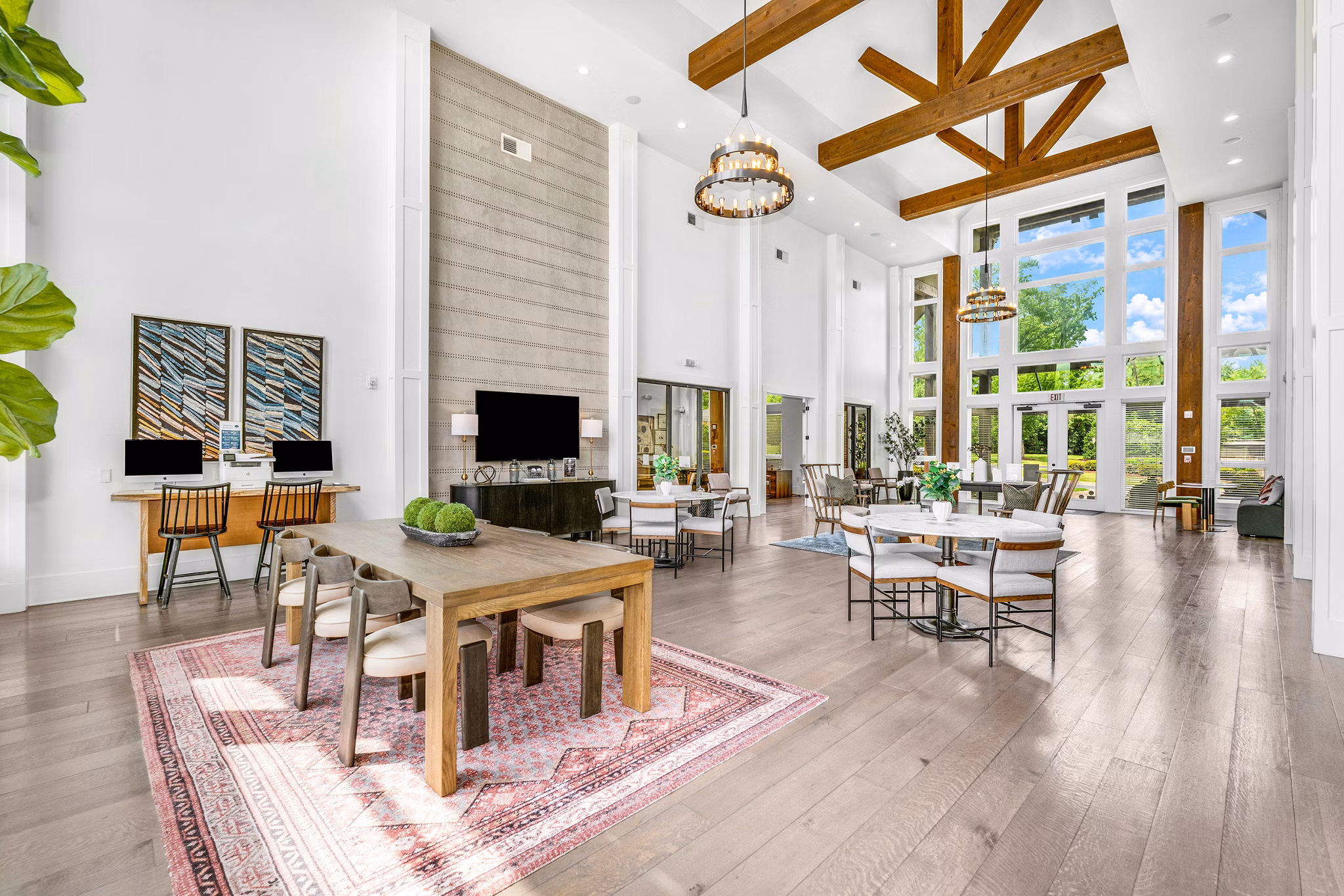 Clubhouse/Lobby at Grand Oaks at Crane Creek Apartments