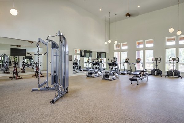 fitness center at Grand Oaks at Crane Creek Apartments