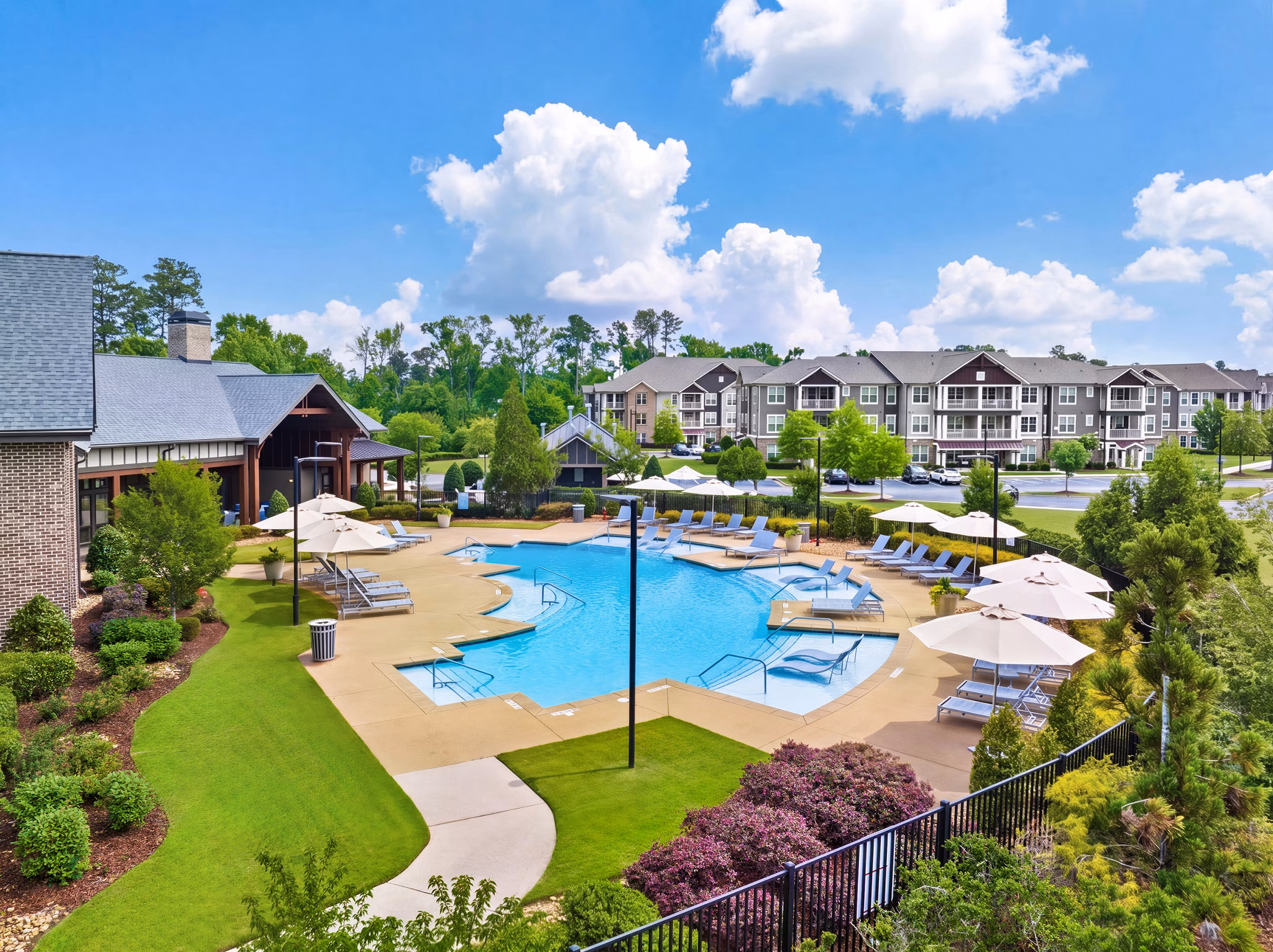 Pool at Grand Oaks at Crane Creek Apartments