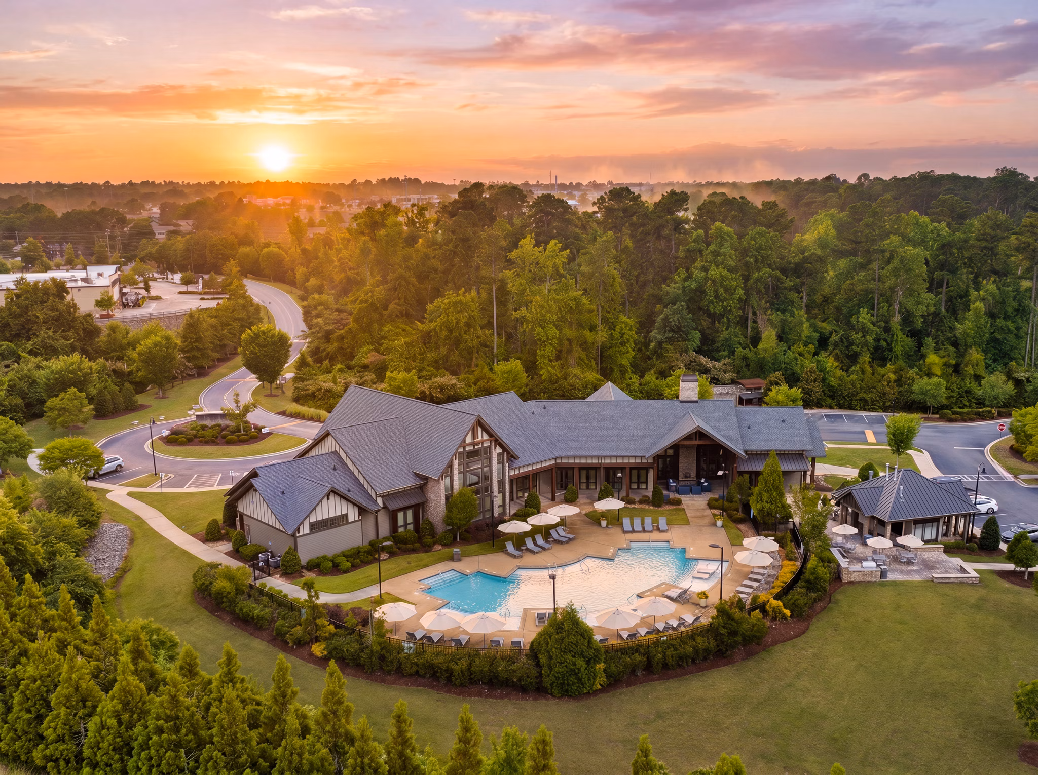 View at Grand Oaks at Crane Creek Apartments