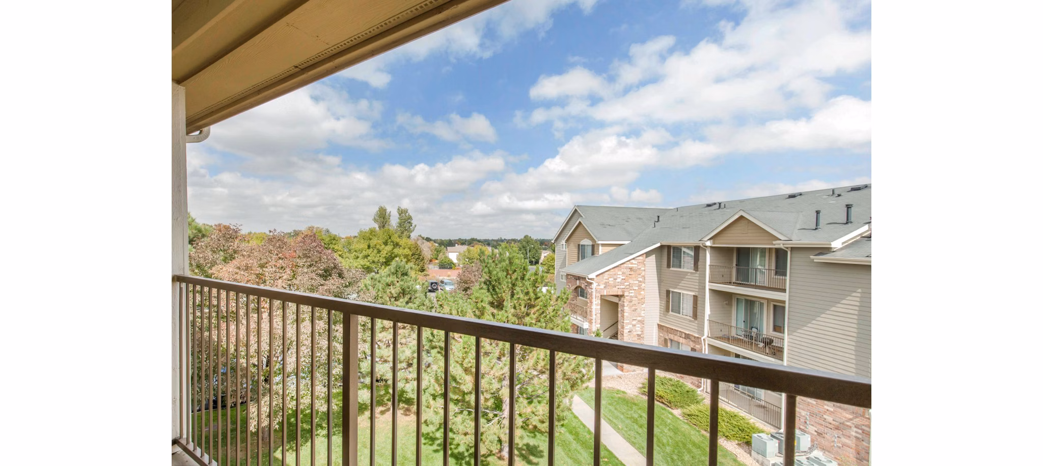 balcony at Avana Eastlake Apartments