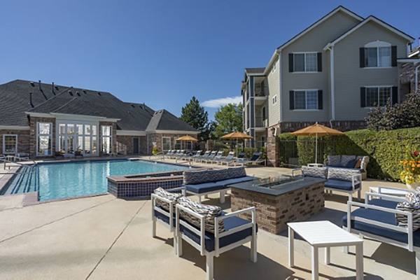 fire pit at Avana Eastlake Apartments