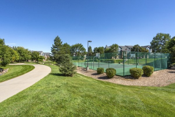 Outdoor sport court at Avana Eastlake Apartments offering recreational sports activities for residents
