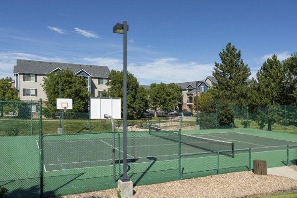 Modern sport court at Avana Eastlake Apartments featuring state-of-the-art facilities for active lifestyles