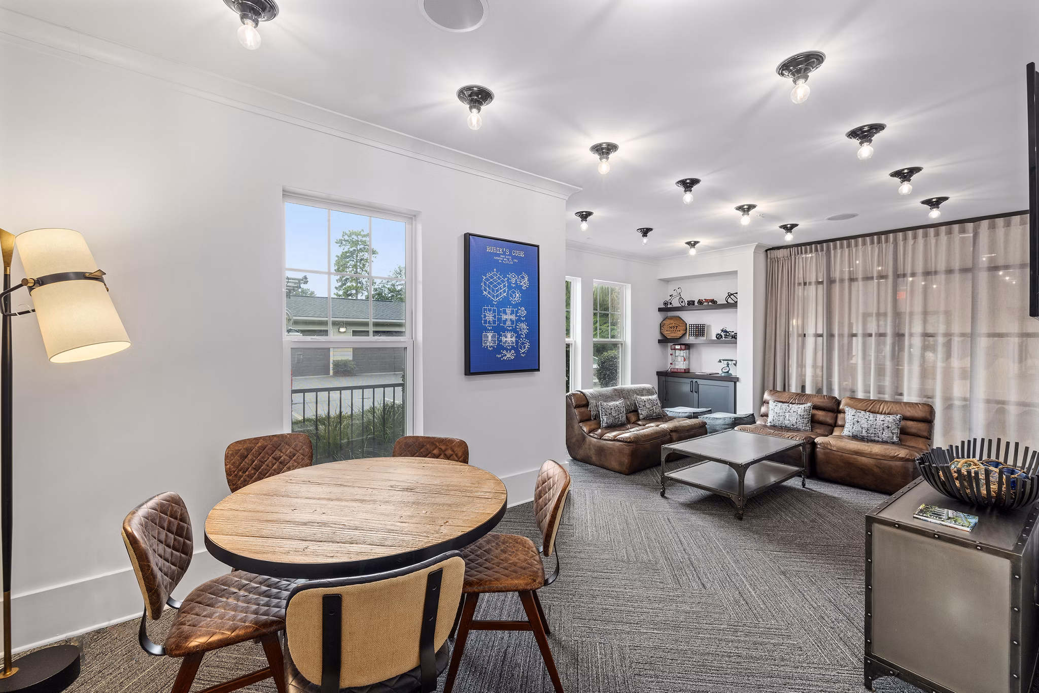clubhouse at Parker Point Apartments