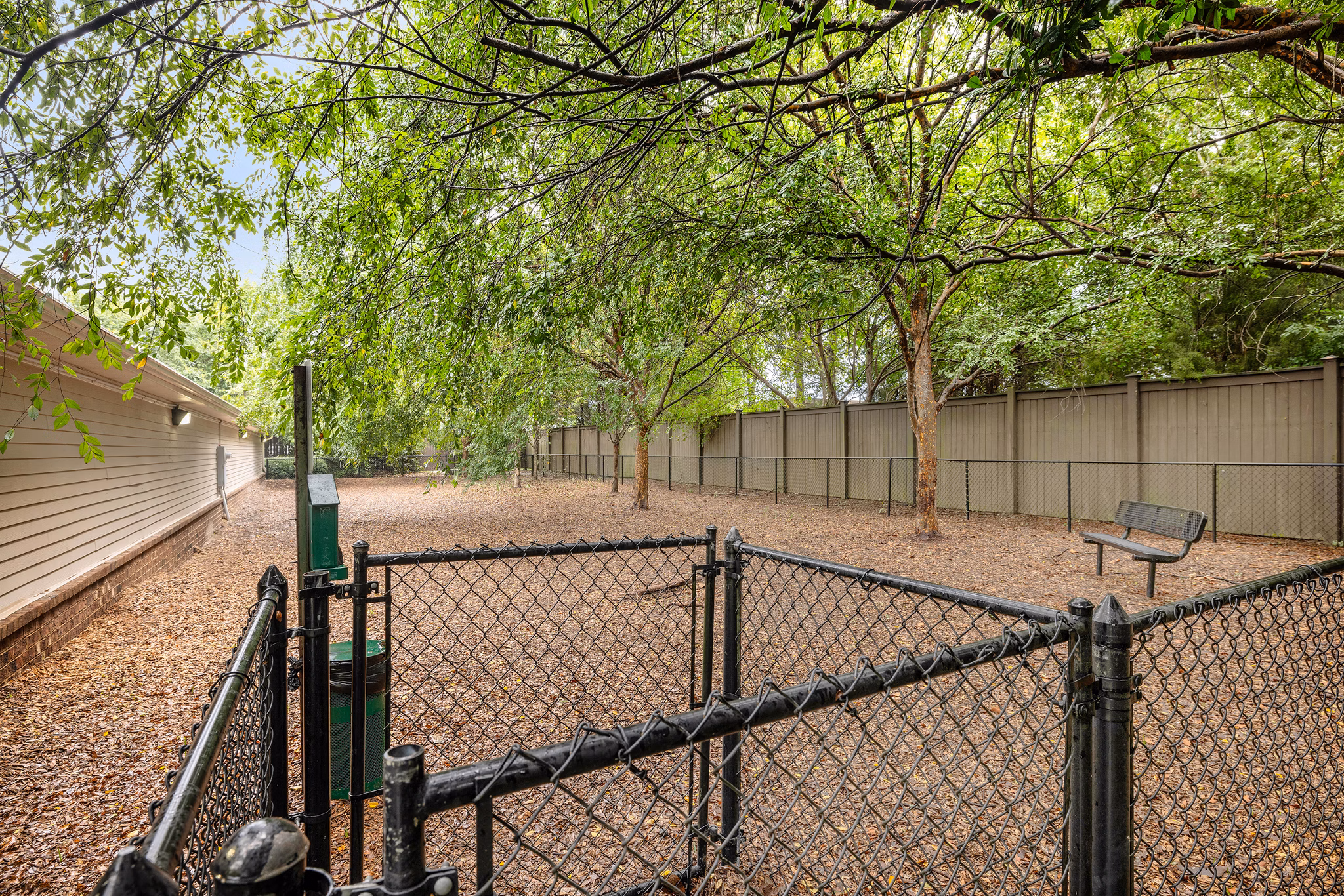 dog park at Parker Point Apartments