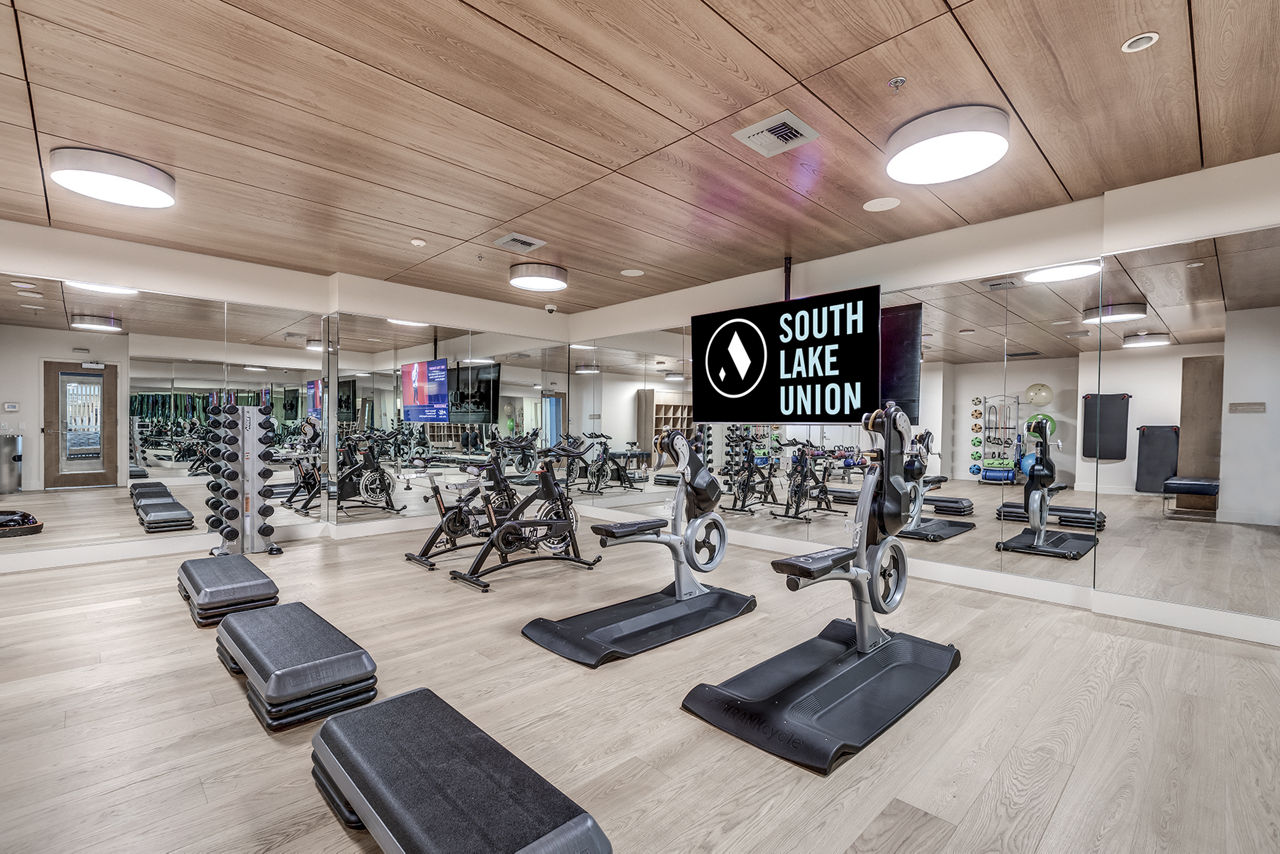 Gym at Ascent South Lake Union (4 of 4)