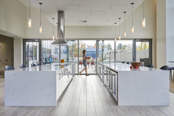 clubhouse at The Danforth Apartments
