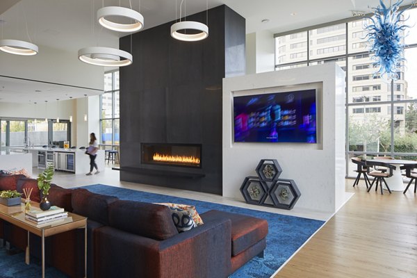 clubhouse at The Danforth Apartments