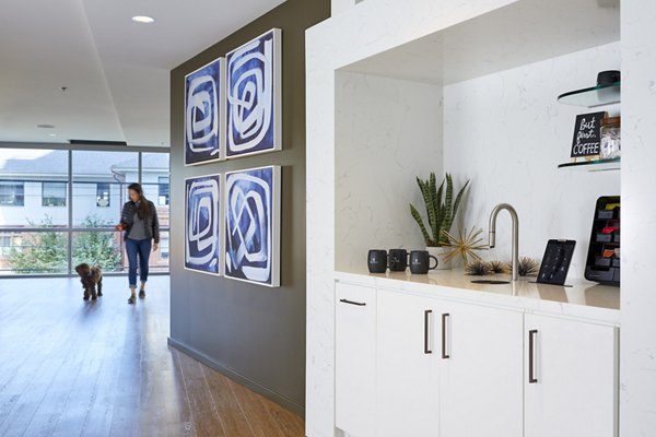 clubhouse at The Danforth Apartments