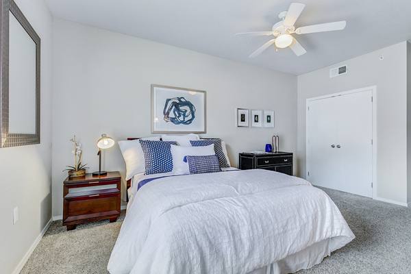 bedroom at Timberlinks at Denton Apartments