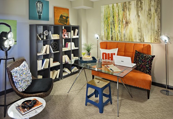 living room at 7th Flats