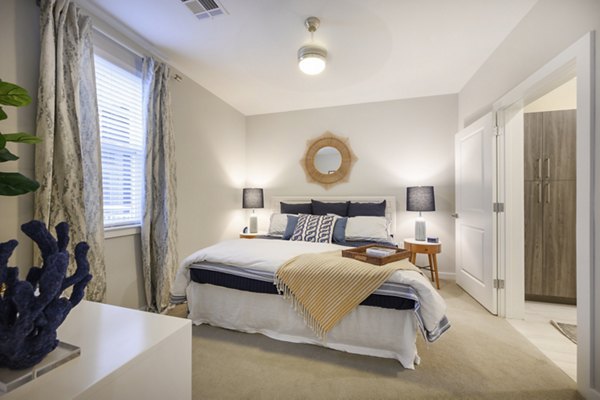 Bedroom at Everleigh Cape Cod