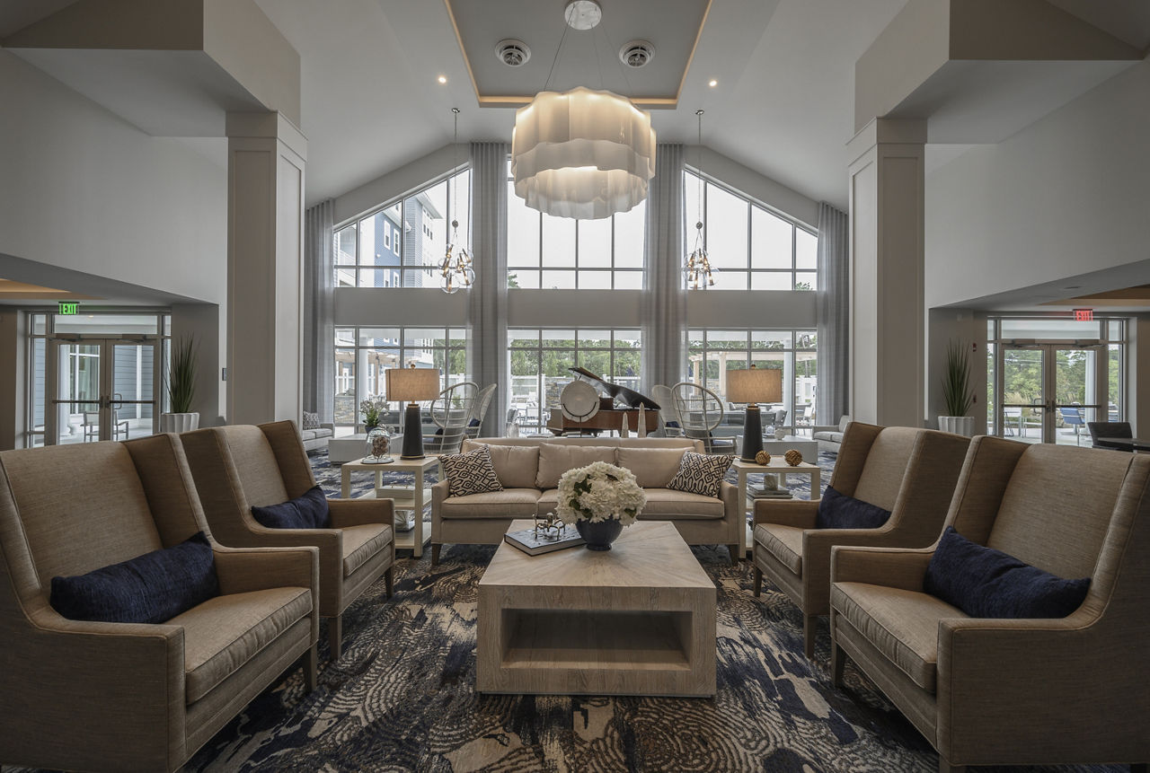 Lobby at Everleigh Cape Cod (5 of 6)