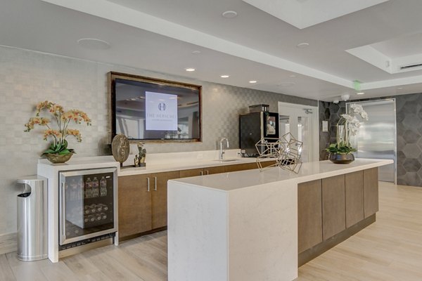 clubhouse at The Herschel Apartments