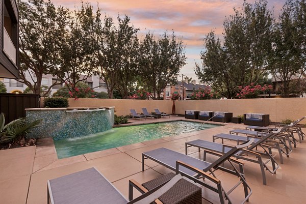 pool at The Herschel Apartments