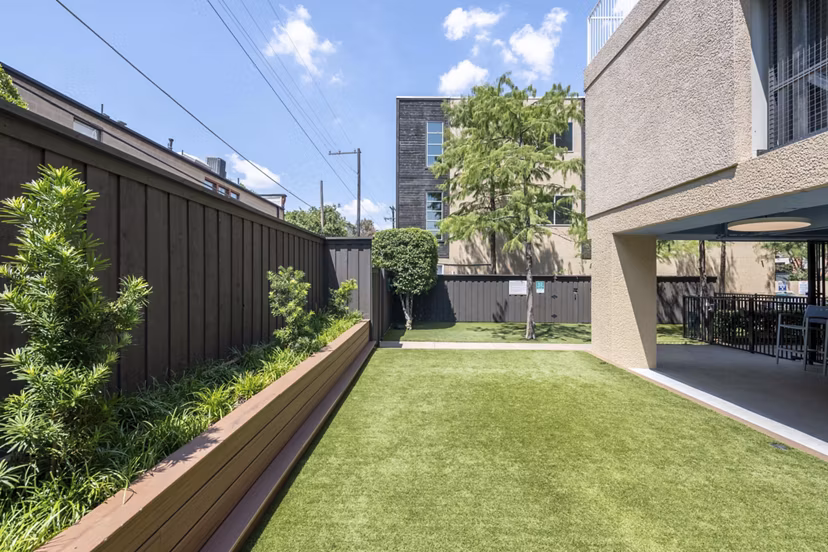 recreational area at The Herschel Apartments