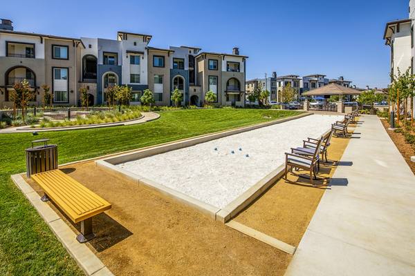 bocce/sport court at Core at Sycamore Highlands