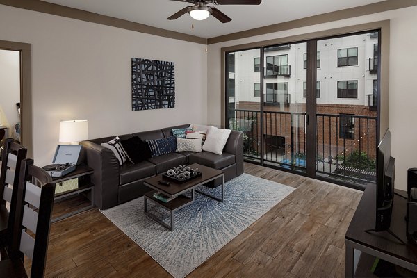 living room at The Standard at Athens Apartments