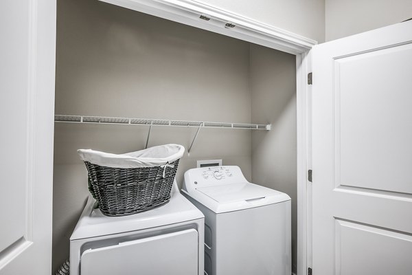 laundry room at Amberjack Estates Apartments