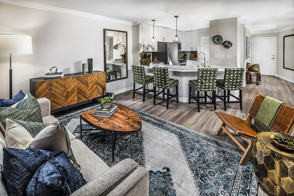 living room at Artisan Laguna Beach Apartments