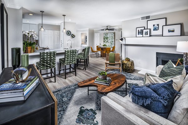 living room at Artisan Laguna Beach Apartments