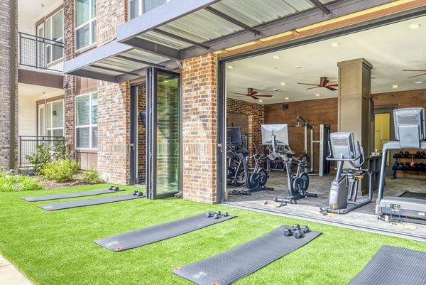 fitness center at Citadel Urban Apartments