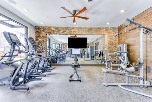 fitness center at Citadel Urban Apartments