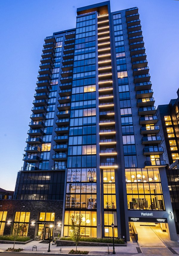 exterior at Ascent Midtown Apartments