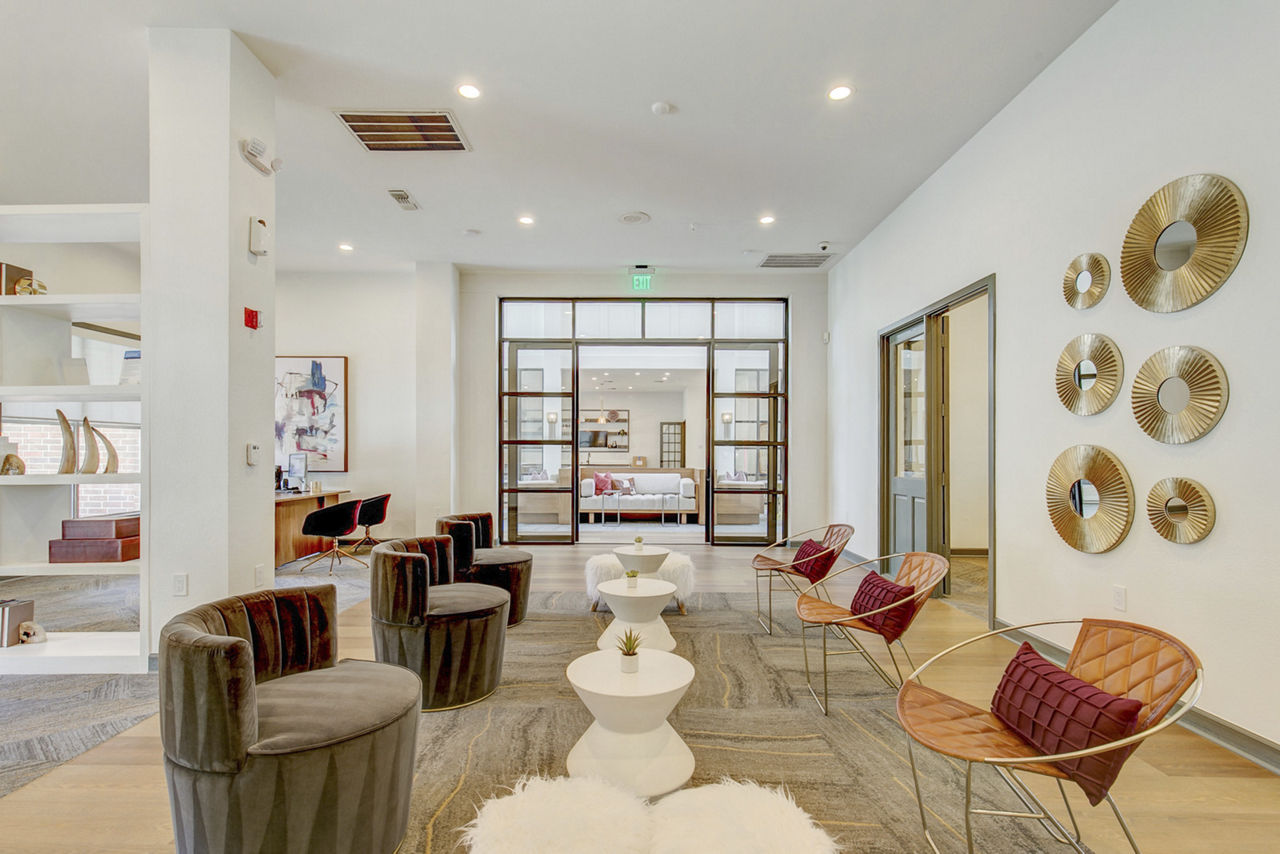 Lobby at Villas At Legacy Apartments (3 of 4)