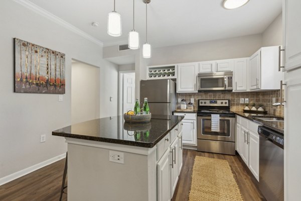 kitchen at Villas at Legacy Apartments