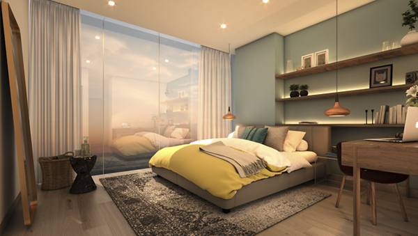 bedroom at STRATTO Apartments