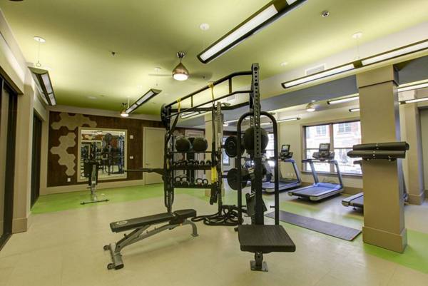 fitness center at Centric Gateway Apartments