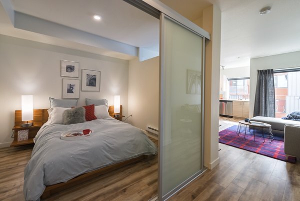bedroom at Ballard On 20th Apartments
