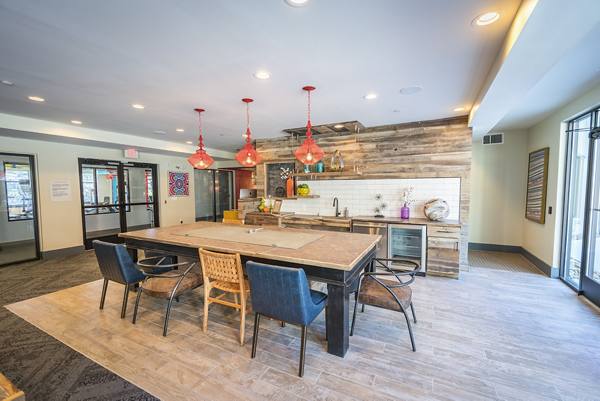 clubhouse at Anthem on Ashley Apartments      