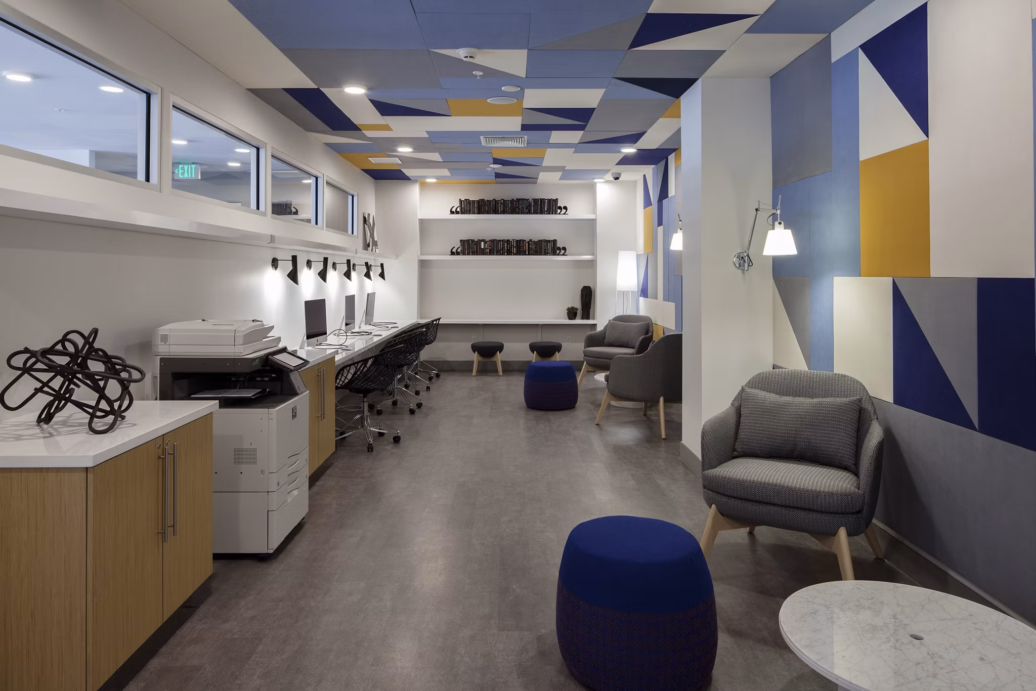 clubhouse at CoLab Apartments