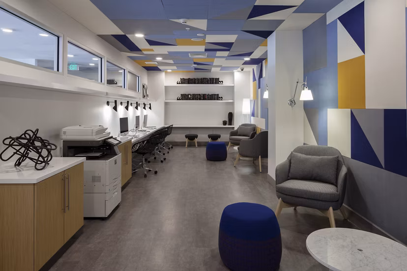 clubhouse at CoLab Apartments