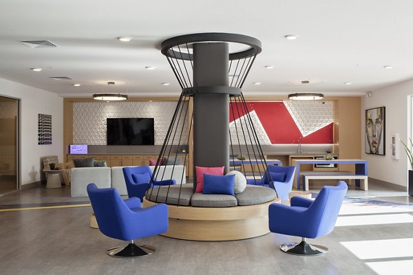 clubhouse at CoLab Apartments