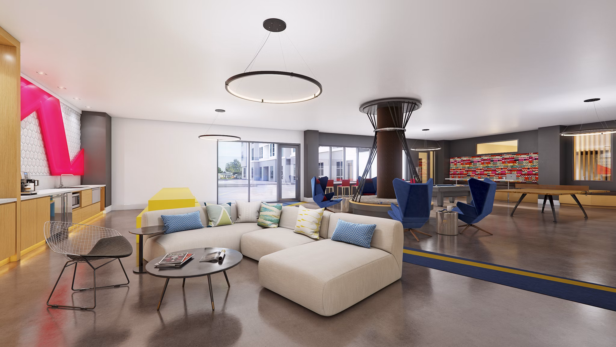 rendering at CoLab Apartments