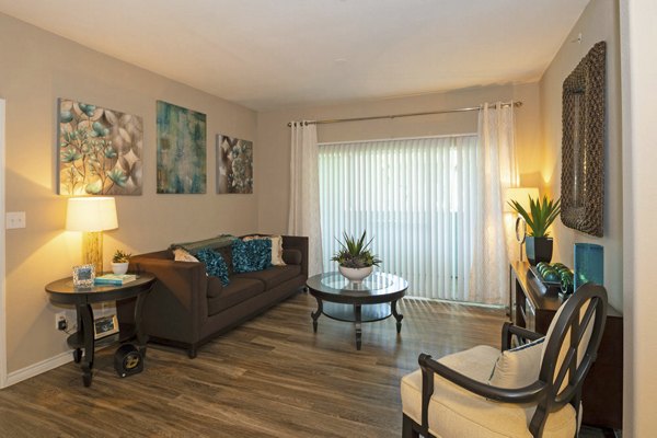 Modern kitchen with stainless steel appliances at Mandalay at Shadow Lake Apartments