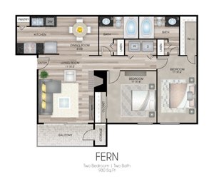 Floorplan Fern