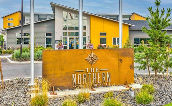 signage at The Northern at Coeur d'Alene Place Apartments